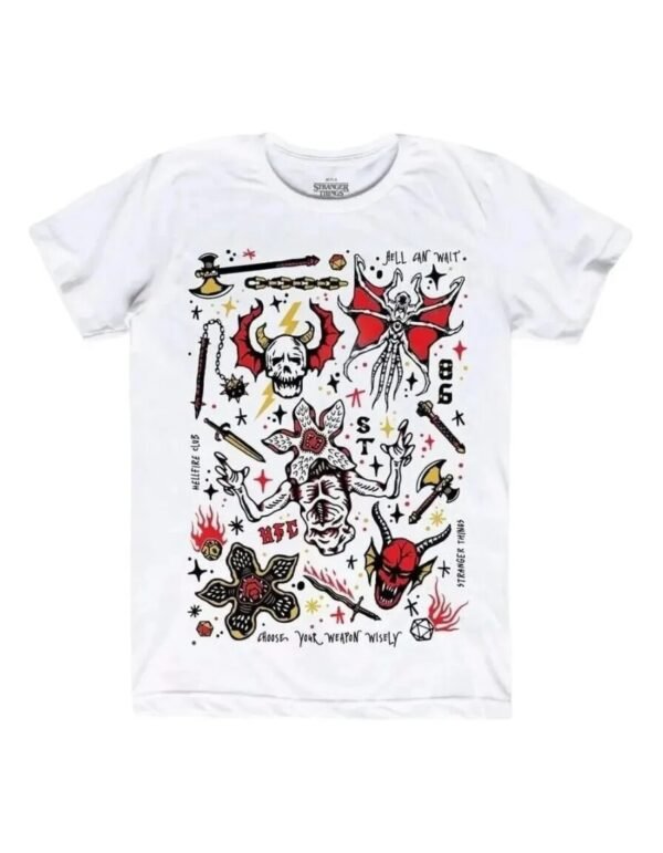Playera Máscara De Látex Choose Your Weapon Hombre