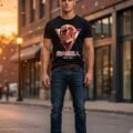 Playera Máscara De Látex Colossal Titan Hombre