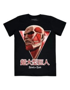 Playera Máscara De Látex Colossal Titan Hombre