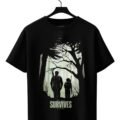 Playera Máscara De Látex No One Survives Alone Hombre