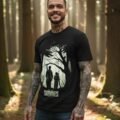 Playera Máscara De Látex No One Survives Alone Hombre