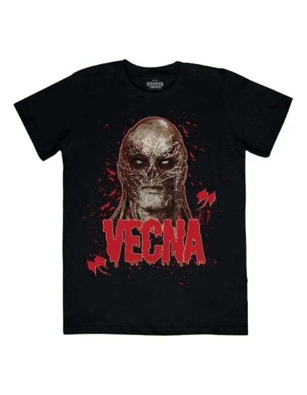 Playera Máscara De Látex Vecna Hombre Playera Máscara De Látex Vecna Hombre