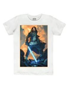 Playera Máscara De Látex Jedi Master Hombre