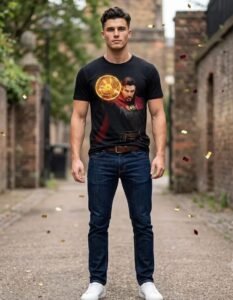 Playera Máscara De Látex Doctor Strange Hombre