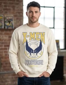 Pullover Máscara De Látex Marvel Wolverine Hombre