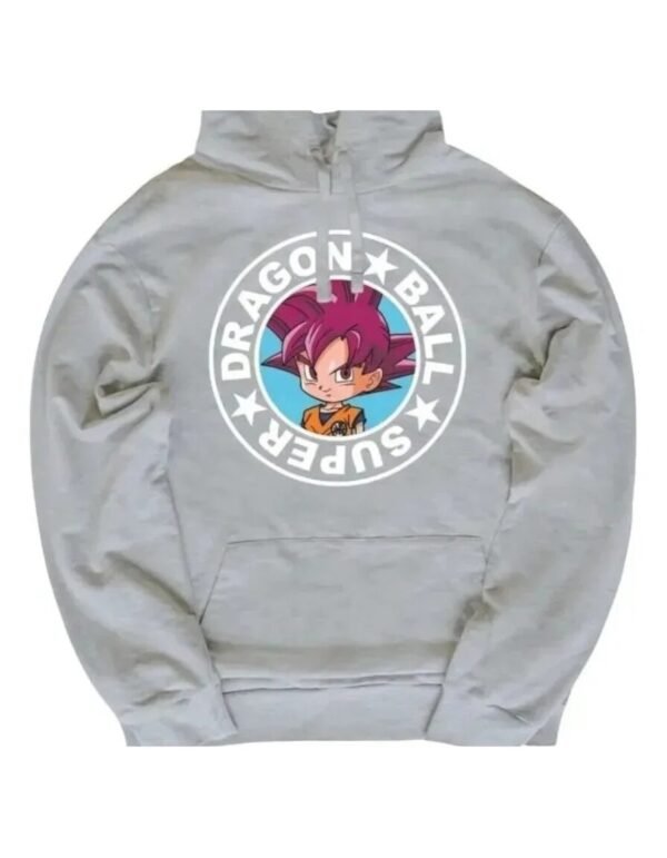 Hoodie Máscara De Látex Saiyan God Hombre