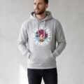 Hoodie Máscara De Látex Saiyan God Hombre