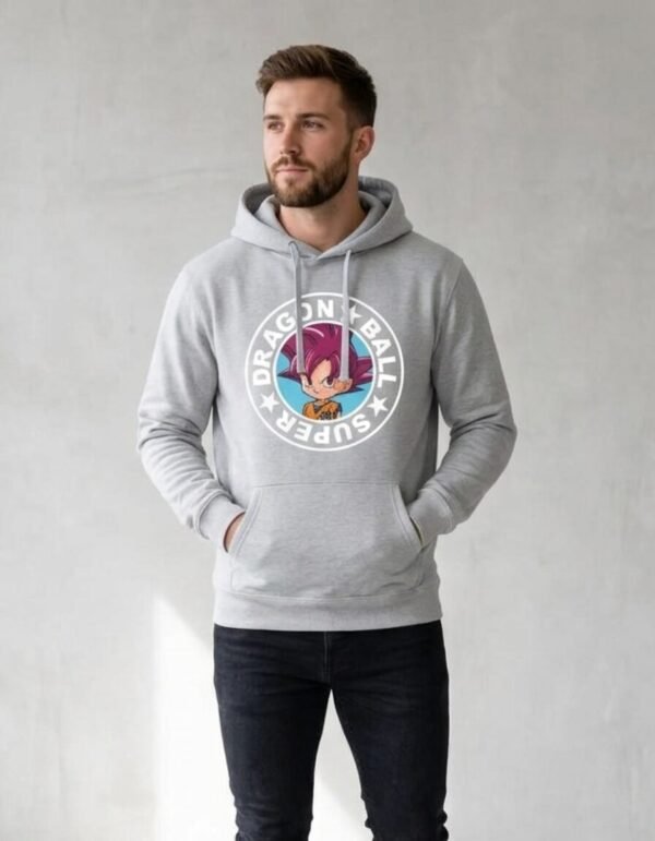 Hoodie Máscara De Látex Saiyan God Hombre