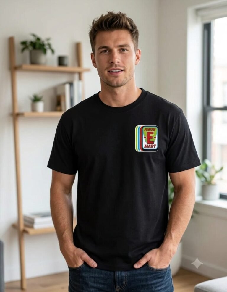Playera Máscara De Látex Kwik-e-mart Hombre
