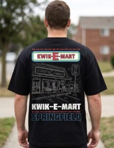 Playera Máscara De Látex Kwik-e-mart Hombre