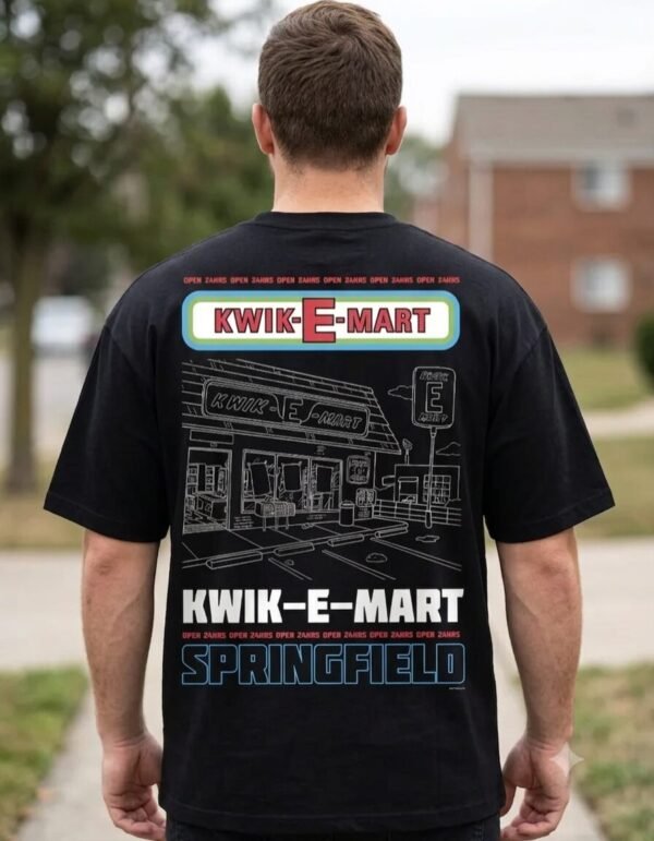 Playera Máscara De Látex Kwik-e-mart Hombre