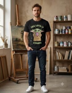 Playera Máscara De Látex The Love Is Strong Hombre