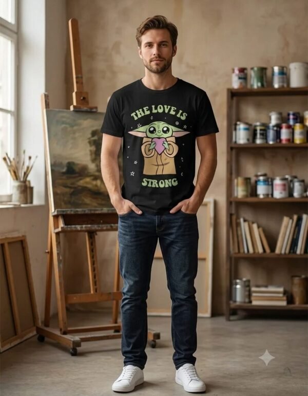Playera Máscara De Látex The Love Is Strong Hombre