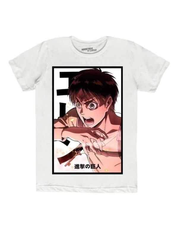 Playera Máscara De Látex Transformación Hombre