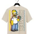 Playera Máscara De Látex Homer Simpson Hombre