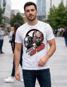 Playera Máscara De Látex Cassie And Ant-man Hombre