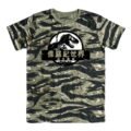 Playera Máscara De Látex Dinosaur Print Hombre