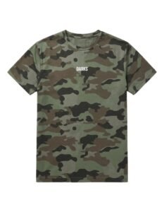 Playera Máscara De Látex Darks Zero Green Camo Hombre