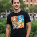Playera Máscara De Látex Defensores De Thundera Hombre