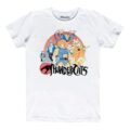 Playera Mascara De Látex Los Felinos Cósmicos Hombre