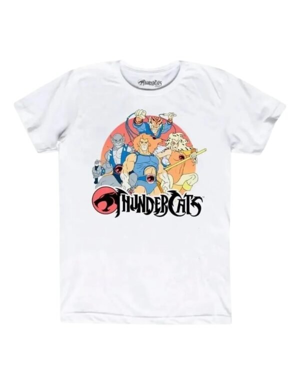 Playera Mascara De Látex Los Felinos Cósmicos Hombre