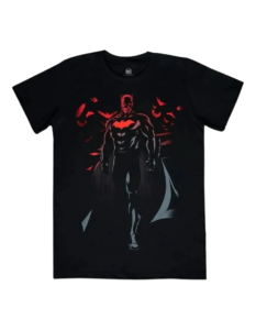 Playera Máscara De Látex Night Of The Bat Hombre