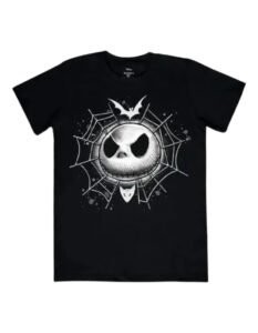 Playera Mascara De Látex Skellington Hombre
