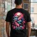 Playera Máscara De Látex Nishikigoi Hombre