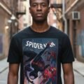 Playera Máscara De Látex Team Spidey Hombre