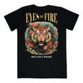 Playera Máscara De Látex Eyes Of Fire Hombre