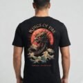 Playera Máscara De Látex Wings Of Fire Hombre