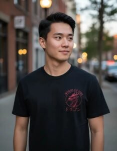 Playera Máscara De Látex Wings Of Fire Hombre