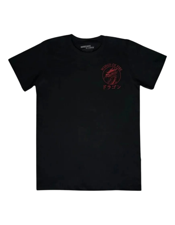 Playera Máscara De Látex Wings Of Fire Hombre Playera Máscara De Látex Wings Of Fire Hombre