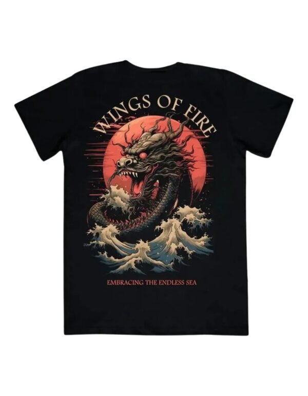 Playera Máscara De Látex Wings Of Fire Hombre Playera Máscara De Látex Wings Of Fire Hombre