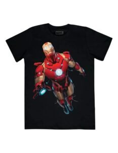 Playera Máscara De Látex Iron Man Hombre