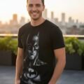 Playera Máscara De Látex The Dark Knight Hombre