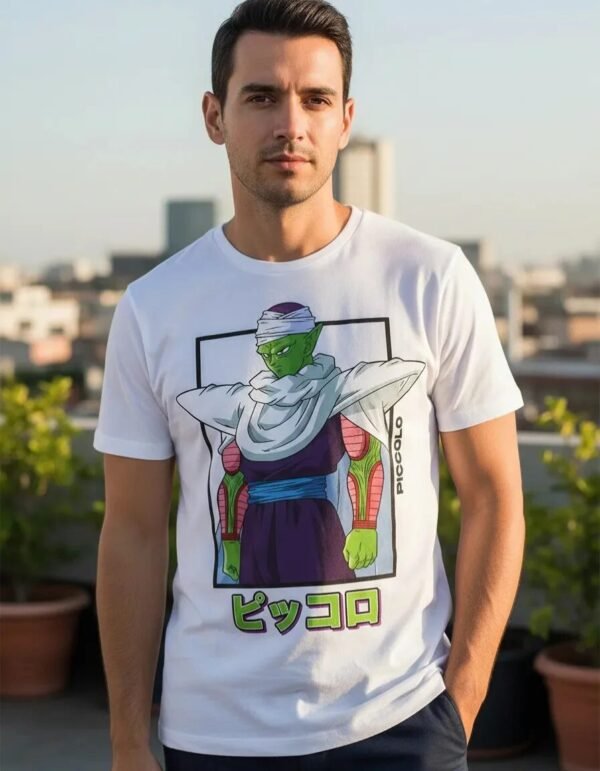 Playera Máscara De Látex Namekiano Hombre Playera Máscara De Látex Namekiano Hombre