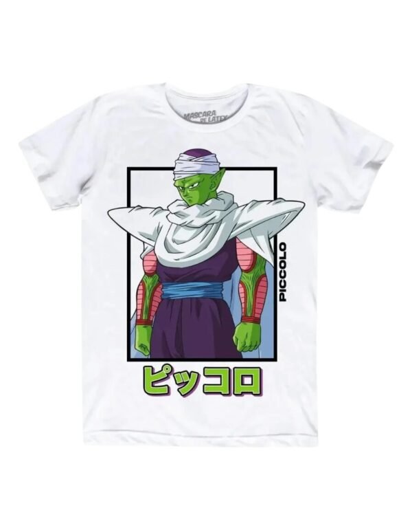 Playera Máscara De Látex Namekiano Hombre Playera Máscara De Látex Namekiano Hombre