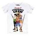 Playera Máscara De Látex Strawhat Crew Hombre