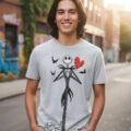 Playera Máscara De Látex Jack Eternal Love Hombre