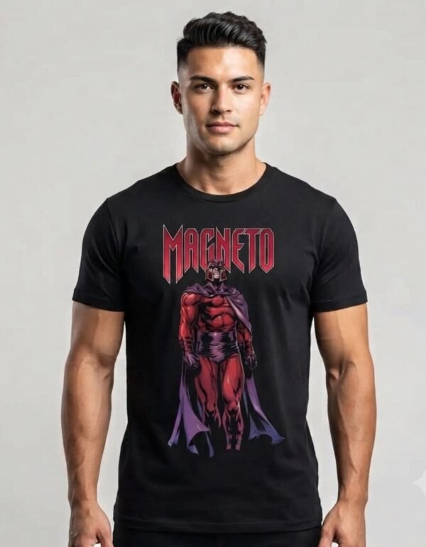 Playera Máscara De Látex Magneto Hombre Playera Máscara De Látex Magneto Hombre