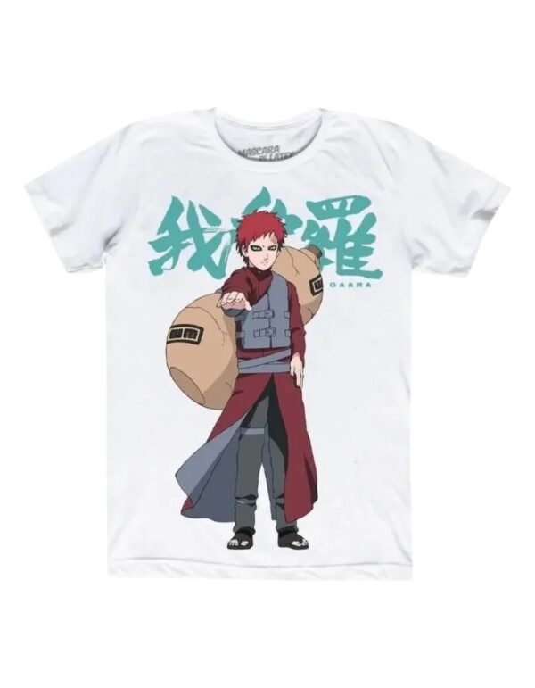 Playera Máscara De Látex Gaara Hombre Playera Máscara De Látex Gaara Hombre