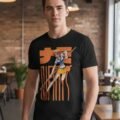 Playera Máscara De Látex Gata Ladrona Nami Hombre