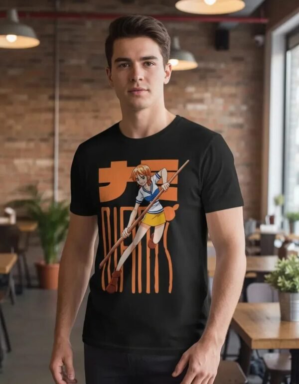 Playera Máscara De Látex Gata Ladrona Nami Hombre