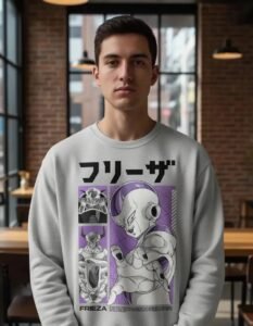 Pullover Máscara De Látex Dragon Ball Frieza Hombre
