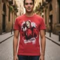 Playera Máscara De Látex A Tumba Abierta Hombre