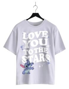 Playera Máscara De Látex Love You To The Stars Hombre