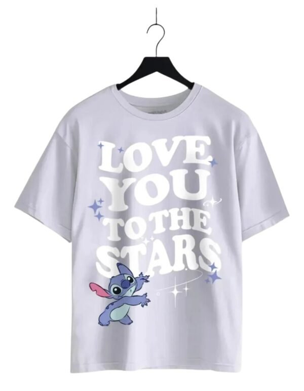 Playera Máscara De Látex Love You To The Stars Hombre
