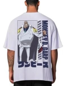 Playera Máscara De Látex Monkey D. Garp Hombre