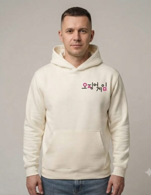 Hoodie Máscara De Látex Juego Del Calamar Squid Game Hombre